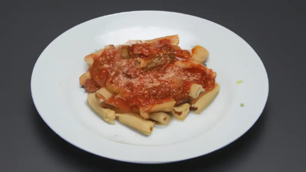 Rigatoni, Italian Sausage, Peppers, and Onions